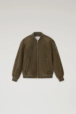 Woolrich Summer Bomber In Urban Touch - Donna - Verde 16 Woolrich Summer Bomber In Urban Touch - Donna - Verde -Offerta Economica Vestiario CFWWOU0789FRUT3128 614 4