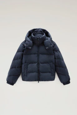 Woolrich Piumino In Nylon Eco Taslan Con Cappuccio Removibile - Donna - Blu 16 Woolrich Piumino In Nylon Eco Taslan Con Cappuccio Removibile - Donna - Blu -Offerta Economica Vestiario CFWWOU0795FRUT3327 3989 4