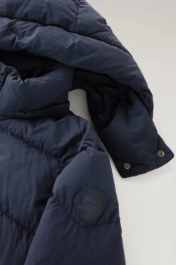 Woolrich Piumino In Nylon Eco Taslan Con Cappuccio Removibile - Donna - Blu 18 Woolrich Piumino In Nylon Eco Taslan Con Cappuccio Removibile - Donna - Blu -Offerta Economica Vestiario CFWWOU0795FRUT3327 3989 6