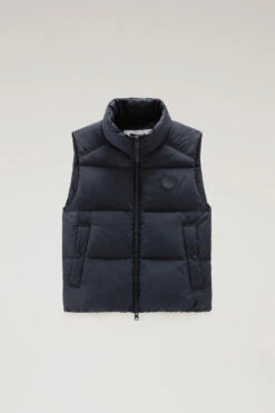 Woolrich Gilet Trapuntato In Nylon Eco Taslan - Donna - Blu 15 Woolrich Gilet Trapuntato In Nylon Eco Taslan - Donna - Blu -Offerta Economica Vestiario CFWWOU0796FRUT3327 3989 4