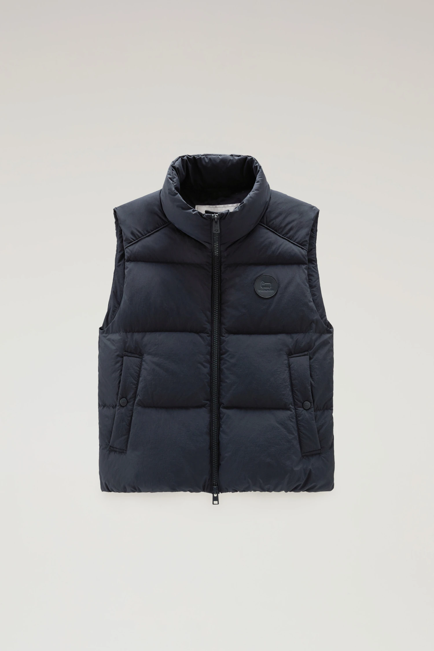 Woolrich Gilet Trapuntato In Nylon Eco Taslan - Donna - Blu 7 Woolrich Gilet Trapuntato In Nylon Eco Taslan - Donna - Blu - immagine 5