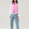 Woolrich Gilet Trapuntato In Nylon Eco Taslan - Donna - Rosa -Offerta Economica Vestiario CFWWOU0796FRUT3327 4376