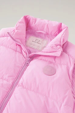 Woolrich Gilet Trapuntato In Nylon Eco Taslan - Donna - Rosa 17 Woolrich Gilet Trapuntato In Nylon Eco Taslan - Donna - Rosa -Offerta Economica Vestiario CFWWOU0796FRUT3327 4376 5
