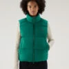Woolrich Gilet Trapuntato In Nylon Eco Taslan - Donna - Verde 2 Woolrich Gilet Trapuntato In Nylon Eco Taslan - Donna - Verde -Offerta Economica Vestiario CFWWOU0796FRUT3327 631