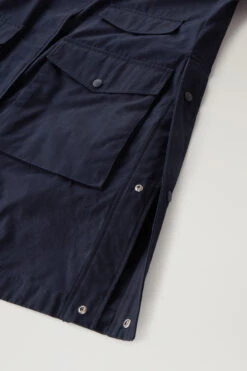 Woolrich Sideline Parka 3 In 1 In Cotone Soft Byrd Con Gilet Imbottito Removibile - Donna - Blu -Offerta Economica Vestiario CFWWOU0797FRUT3329 3989 10