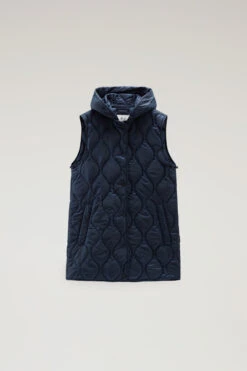 Woolrich Sideline Parka 3 In 1 In Cotone Soft Byrd Con Gilet Imbottito Removibile - Donna - Blu -Offerta Economica Vestiario CFWWOU0797FRUT3329 3989 13