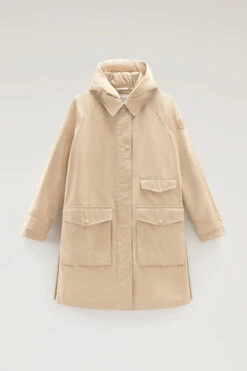 Woolrich Sideline Parka 3 In 1 In Cotone Soft Byrd Con Gilet Imbottito Removibile - Donna - Beige 22 Woolrich Sideline Parka 3 In 1 In Cotone Soft Byrd Con Gilet Imbottito Removibile - Donna - Beige -Offerta Economica Vestiario CFWWOU0797FRUT3329 4377 5