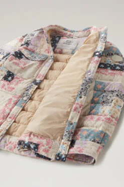 Woolrich Giacca A Camicia Trapuntata Pennsylvania Con Stampa Patchwork - Donna - Multicolore -Offerta Economica Vestiario CFWWOU0798FRUT3326 8852 9