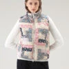 Woolrich Gilet Trapuntato Pennsylvania Con Stampa Patchwork - Donna - Multicolore -Offerta Economica Vestiario CFWWOU0799FRUT3326 8852
