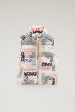 Woolrich Gilet Trapuntato Pennsylvania Con Stampa Patchwork - Donna - Multicolore -Offerta Economica Vestiario CFWWOU0799FRUT3326 8852 4
