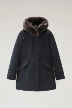 Woolrich Beaker Parka In Ramar Cloth Con Pelliccia Sintetica - Donna - Blu 15 Woolrich Beaker Parka In Ramar Cloth Con Pelliccia Sintetica - Donna - Blu -Offerta Economica Vestiario CFWWOU0825FRUT0001 DKN 4