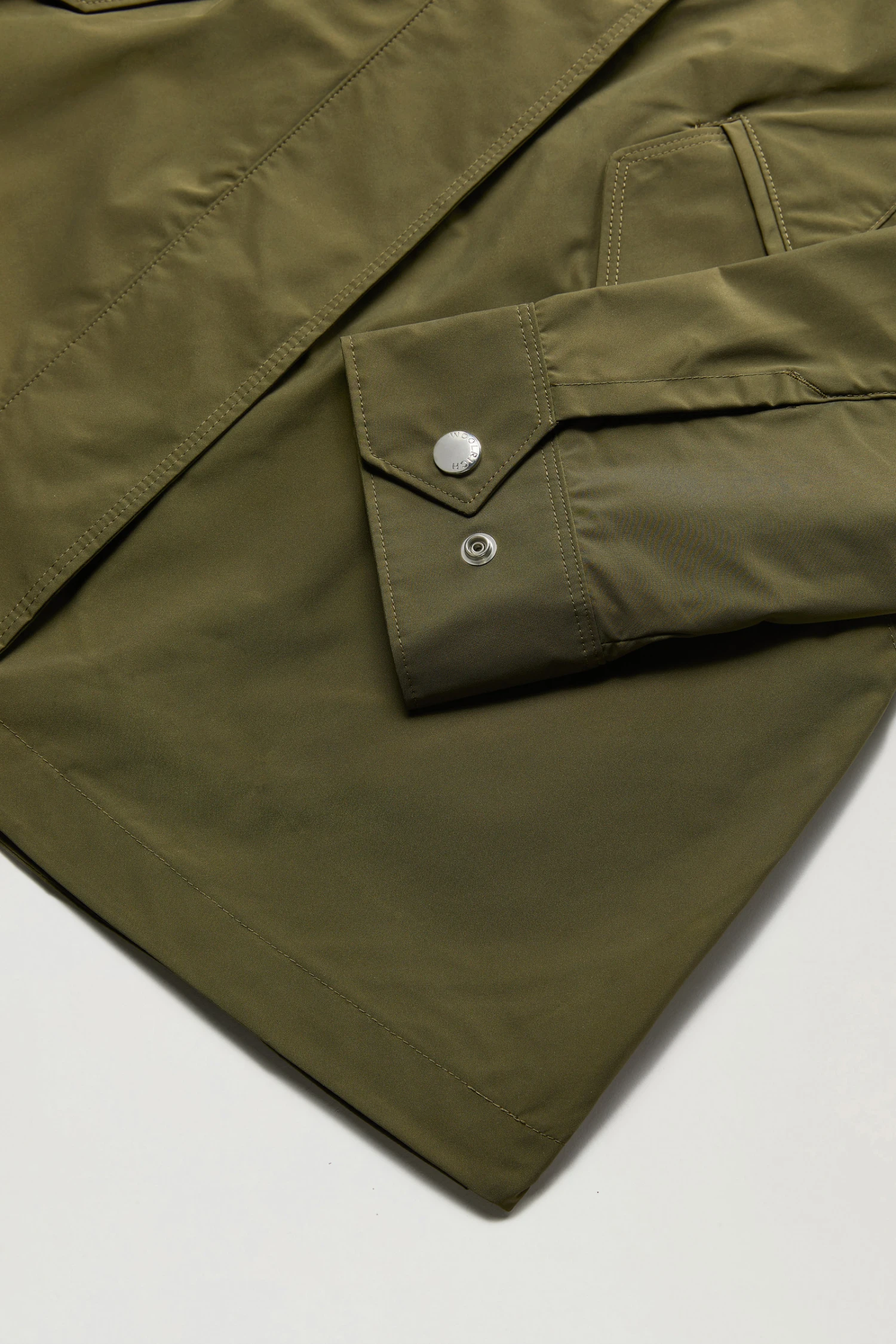 Woolrich Summer Parka In Urban Touch - Donna - Verde 7 Woolrich Summer Parka In Urban Touch - Donna - Verde - immagine 5