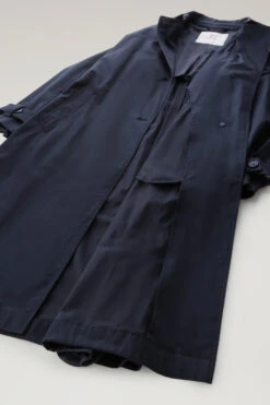 Woolrich Trench Lakeside In Cotone - Donna - Blu 23 Woolrich Trench Lakeside In Cotone - Donna - Blu -Offerta Economica Vestiario CFWWOU0841FRUT3358 3989 10