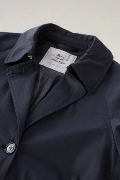 Woolrich Trench Lakeside In Cotone - Donna - Blu 18 Woolrich Trench Lakeside In Cotone - Donna - Blu -Offerta Economica Vestiario CFWWOU0841FRUT3358 3989 5