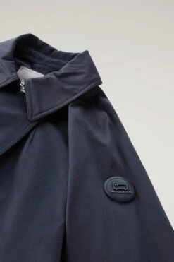 Woolrich Trench Lakeside In Cotone - Donna - Blu 19 Woolrich Trench Lakeside In Cotone - Donna - Blu -Offerta Economica Vestiario CFWWOU0841FRUT3358 3989 6