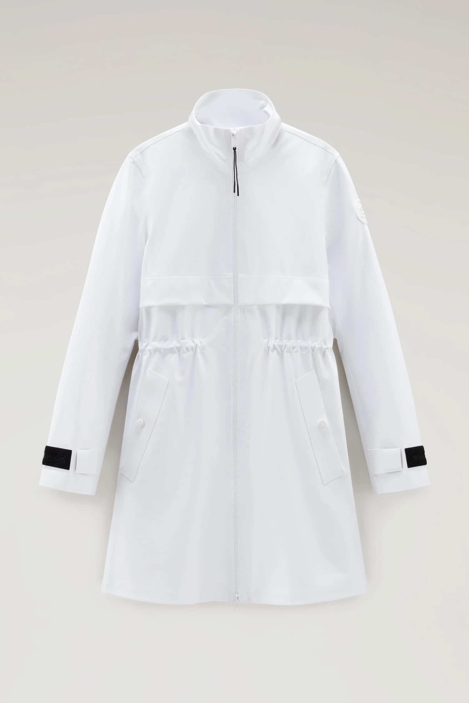 Woolrich Giacca Lunga Pequea In Nylon Elasticizzato - Donna - Bianco 7 Woolrich Giacca Lunga Pequea In Nylon Elasticizzato - Donna - Bianco - immagine 5