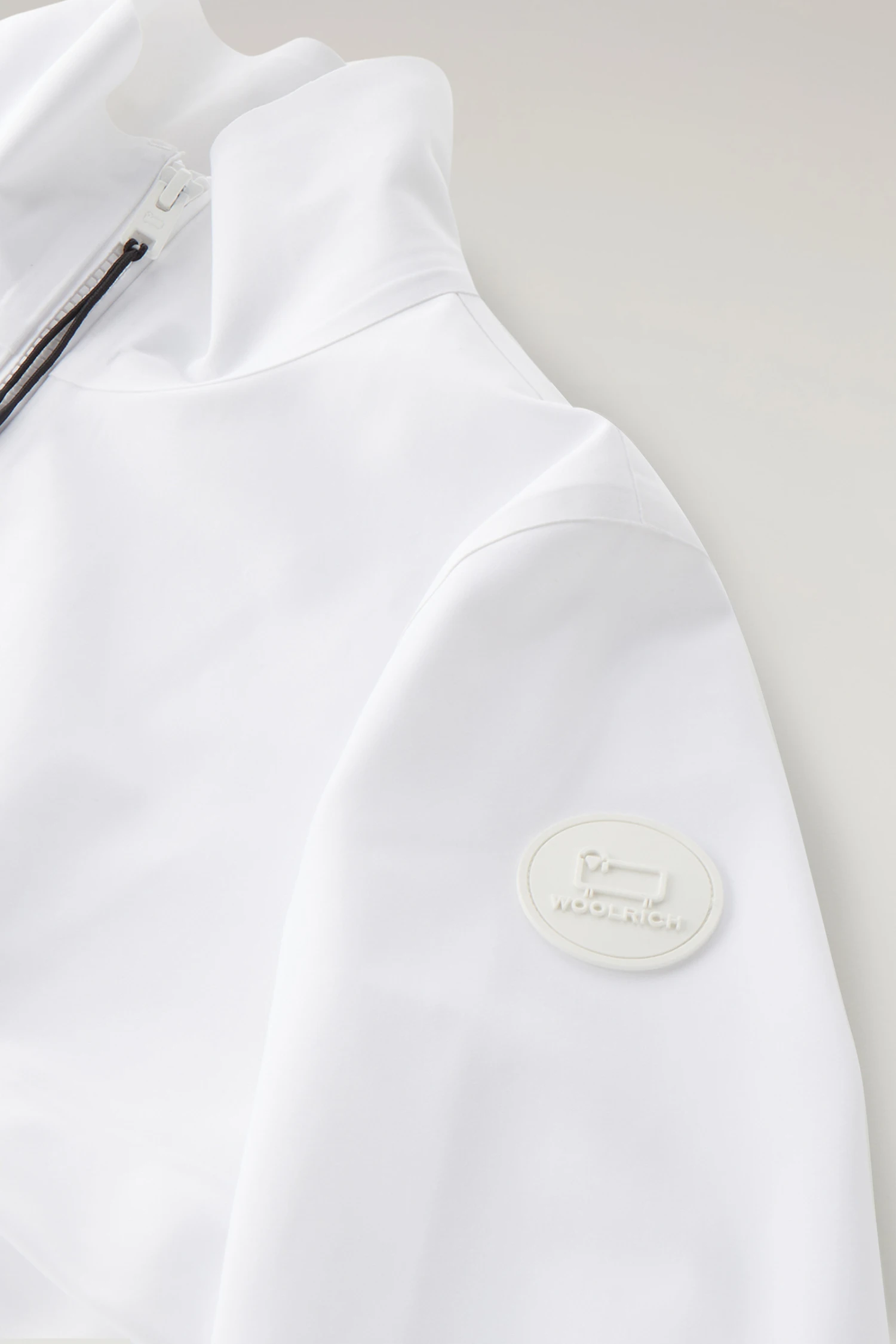 Woolrich Giacca Lunga Pequea In Nylon Elasticizzato - Donna - Bianco 9 Woolrich Giacca Lunga Pequea In Nylon Elasticizzato - Donna - Bianco - immagine 7