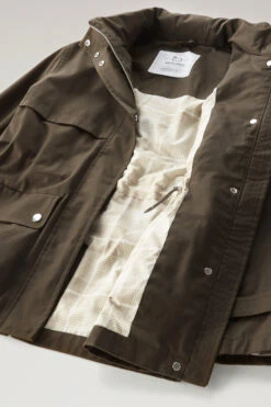 Woolrich Giacca Havice Con Cappuccio Richiudibile - Donna - Verde -Offerta Economica Vestiario CFWWOU0848FRUT1974 614 10