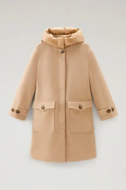Woolrich Parka 2 In 1 In Misto Lana Manteco - Donna - Marrone 15 Woolrich Parka 2 In 1 In Misto Lana Manteco - Donna - Marrone -Offerta Economica Vestiario CFWWOU0858FRUT3492 7391 4