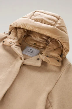Woolrich Parka 2 In 1 In Misto Lana Manteco - Donna - Marrone 16 Woolrich Parka 2 In 1 In Misto Lana Manteco - Donna - Marrone -Offerta Economica Vestiario CFWWOU0858FRUT3492 7391 5