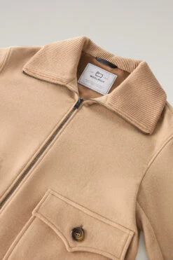 Woolrich Giacca In Misto Lana Manteco - Donna - Marrone 17 Woolrich Giacca In Misto Lana Manteco - Donna - Marrone -Offerta Economica Vestiario CFWWOU0859FRUT3492 7391 5