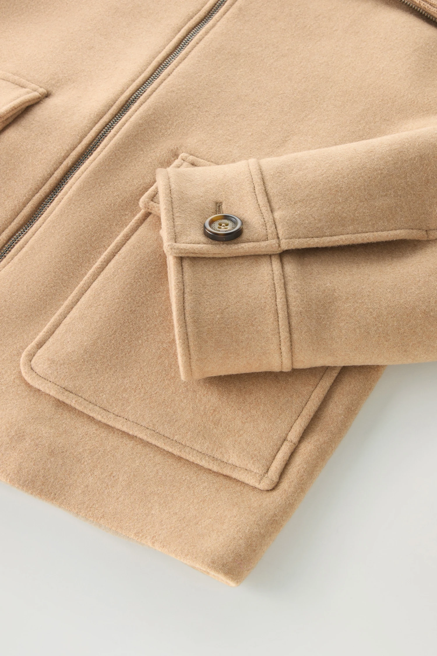 Woolrich Giacca In Misto Lana Manteco - Donna - Marrone 10 Woolrich Giacca In Misto Lana Manteco - Donna - Marrone - immagine 8