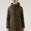 Woolrich Firth Parka In Tech Softshell - Donna - Verde -Offerta Economica Vestiario CFWWOU0889FRUT3496 614