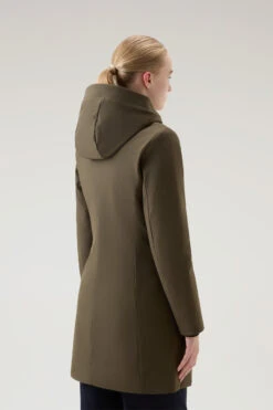 Woolrich Firth Parka In Tech Softshell - Donna - Verde -Offerta Economica Vestiario CFWWOU0889FRUT3496 614 2