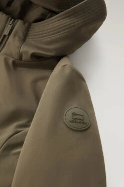 Woolrich Firth Parka In Tech Softshell - Donna - Verde -Offerta Economica Vestiario CFWWOU0889FRUT3496 614 6