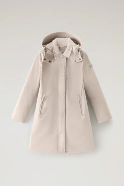 Woolrich Trench Firth In Tech SoftShell - Donna - Marrone -Offerta Economica Vestiario CFWWOU0890FRUT3496 7125 4
