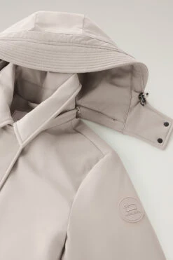 Woolrich Trench Firth In Tech SoftShell - Donna - Marrone -Offerta Economica Vestiario CFWWOU0890FRUT3496 7125 6