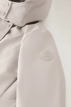 Woolrich Trench Firth In Tech SoftShell - Donna - Marrone -Offerta Economica Vestiario CFWWOU0890FRUT3496 7125 7