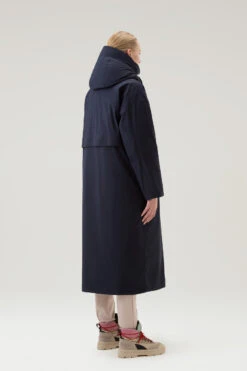Woolrich Cappotto 3 In 1 Con Cappuccio E Giacca Trapuntata Removibili - Donna - Blu -Offerta Economica Vestiario CFWWOU0894FRUT3339 3989 2