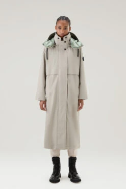 Woolrich Cappotto 3 In 1 Con Cappuccio E Giacca Trapuntata Removibili - Donna - Marrone 18 Woolrich Cappotto 3 In 1 Con Cappuccio E Giacca Trapuntata Removibili - Donna - Marrone -Offerta Economica Vestiario CFWWOU0894FRUT3339 7125 3