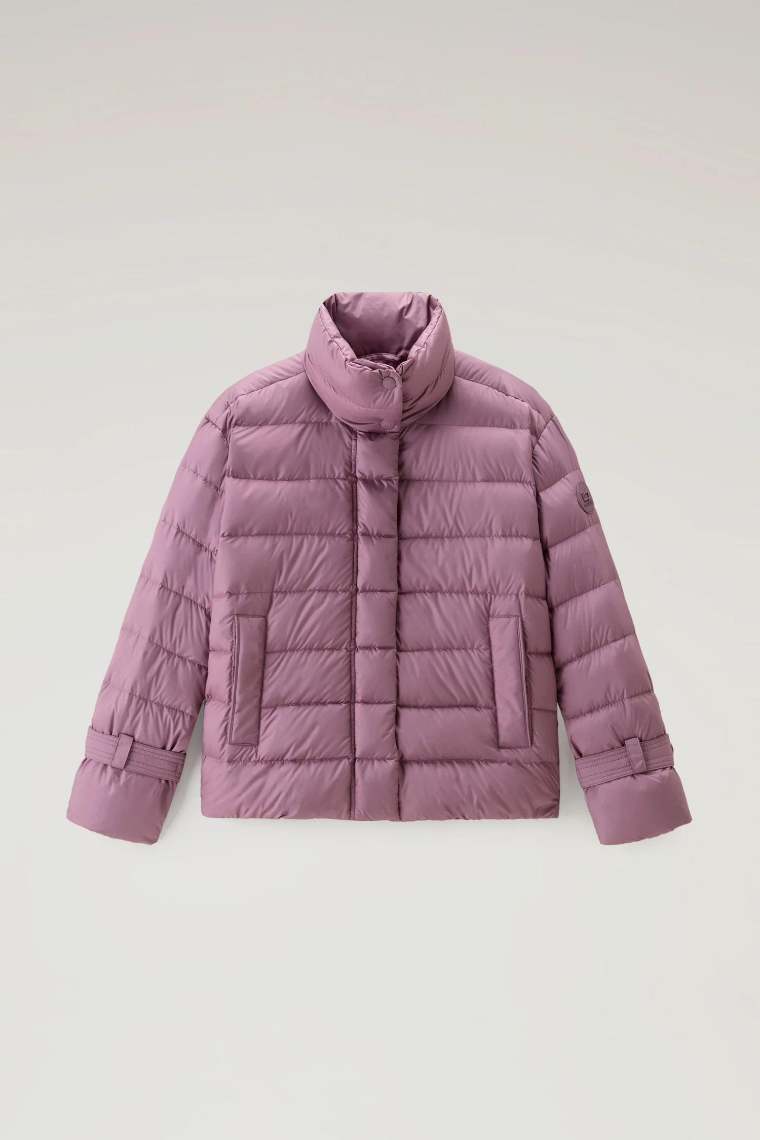 Woolrich Piumino Ellis Trapuntato In Microfibra - Donna - Rosa 7 Woolrich Piumino Ellis Trapuntato In Microfibra - Donna - Rosa - immagine 5