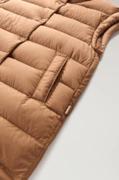 Woolrich Gilet Lungo Ellis Trapuntato In Microfibra - Donna - Marrone 16 Woolrich Gilet Lungo Ellis Trapuntato In Microfibra - Donna - Marrone -Offerta Economica Vestiario CFWWOU0908FRUT2635 7370 6