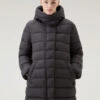 Woolrich Piumino Lungo Ellis Trapuntato In Microfibra - Donna - Nero 1 Woolrich Piumino Lungo Ellis Trapuntato In Microfibra - Donna - Nero -Offerta Economica Vestiario CFWWOU0909FRUT2635 100