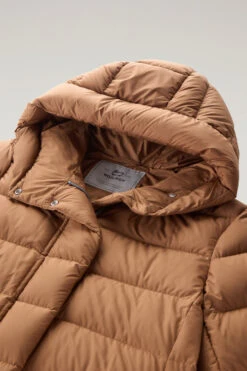 Woolrich Piumino Lungo Ellis Trapuntato In Microfibra - Donna - Marrone 16 Woolrich Piumino Lungo Ellis Trapuntato In Microfibra - Donna - Marrone -Offerta Economica Vestiario CFWWOU0909FRUT2635 7370 5