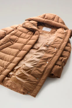 Woolrich Piumino Lungo Ellis Trapuntato In Microfibra - Donna - Marrone 19 Woolrich Piumino Lungo Ellis Trapuntato In Microfibra - Donna - Marrone -Offerta Economica Vestiario CFWWOU0909FRUT2635 7370 8