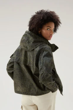 Woolrich Giacca Camo Con Cappuccio Richiudibile - Donna - Verde 18 Woolrich Giacca Camo Con Cappuccio Richiudibile - Donna - Verde -Offerta Economica Vestiario CFWWOU0933FRUT3355 6909 3