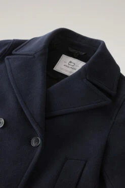 Woolrich Cappotto Sideline 2 In 1 In Misto Lana Riciclata Manteco - Donna - Blu 19 Woolrich Cappotto Sideline 2 In 1 In Misto Lana Riciclata Manteco - Donna - Blu -Offerta Economica Vestiario CFWWOU0943FRUT3492 3989 6