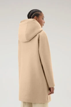 Woolrich Sideline Parka 2 In 1 In Lana Riciclata Manteco - Donna - Marrone -Offerta Economica Vestiario CFWWOU0944FRUT3492 7391 2