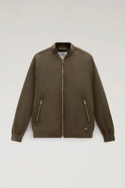 Woolrich Bomber Charlotte In Urban Touch - Donna - Verde -Offerta Economica Vestiario CFWWOU0945FRUT3128 614 4