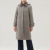 Woolrich Cappotto In Pura Lana Vergine Realizzato Con Un Tessuto Loro Piana - Donna - Marrone 2 Woolrich Cappotto In Pura Lana Vergine Realizzato Con Un Tessuto Loro Piana - Donna - Marrone -Offerta Economica Vestiario CFWWOU0948FRUT3616 7399