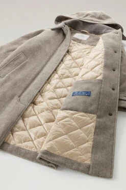 Woolrich Cappotto In Pura Lana Vergine Realizzato Con Un Tessuto Loro Piana - Donna - Marrone 20 Woolrich Cappotto In Pura Lana Vergine Realizzato Con Un Tessuto Loro Piana - Donna - Marrone -Offerta Economica Vestiario CFWWOU0948FRUT3616 7399 8