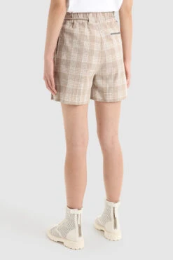 Woolrich Pantaloncini In Cotone Seersucker - Donna - Beige 13 Woolrich Pantaloncini In Cotone Seersucker - Donna - Beige -Offerta Economica Vestiario CFWWSH0019FRUT2955 8618 2