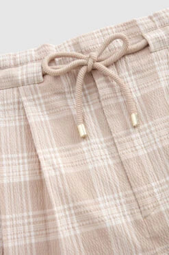Woolrich Pantaloncini In Cotone Seersucker - Donna - Beige 15 Woolrich Pantaloncini In Cotone Seersucker - Donna - Beige -Offerta Economica Vestiario CFWWSH0019FRUT2955 8618 4