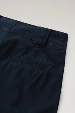 Woolrich Pantaloncini In Twill Di Cotone Elasticizzato Tinti In Capo - Donna - Blu 15 Woolrich Pantaloncini In Twill Di Cotone Elasticizzato Tinti In Capo - Donna - Blu -Offerta Economica Vestiario CFWWSH0025FRUT3343 3989 6