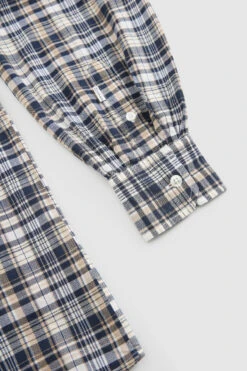 Woolrich Camicia In Cotone Con Maniche Ad Aletta - Donna - Blu 15 Woolrich Camicia In Cotone Con Maniche Ad Aletta - Donna - Blu -Offerta Economica Vestiario CFWWSI0112FRUT2909 30109 5