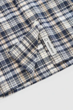 Woolrich Camicia In Cotone Con Maniche Ad Aletta - Donna - Blu 16 Woolrich Camicia In Cotone Con Maniche Ad Aletta - Donna - Blu -Offerta Economica Vestiario CFWWSI0112FRUT2909 30109 6